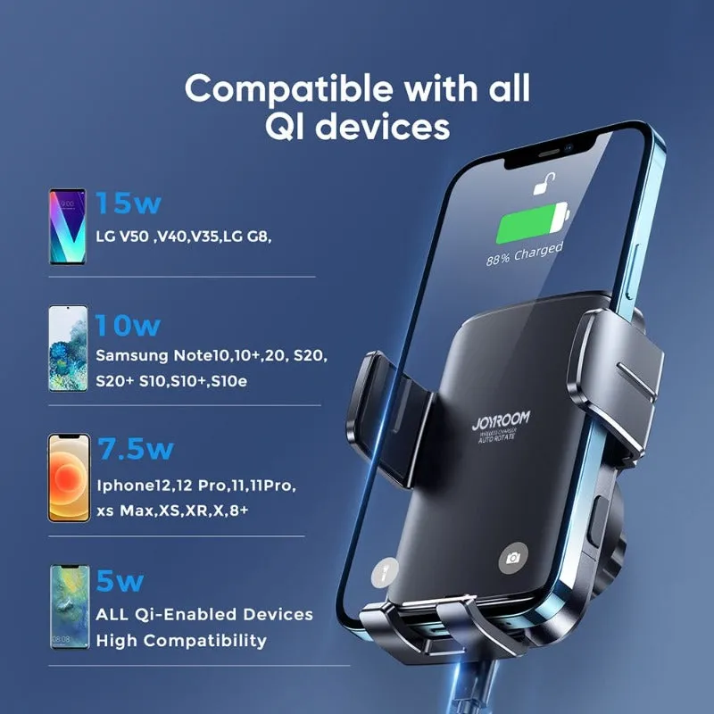 15W Car Phone Holder Wireless Charger Phone Holder