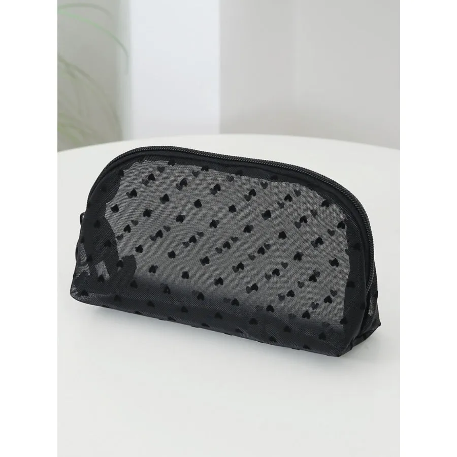 4- Piece Heart Polyester Storage Bag