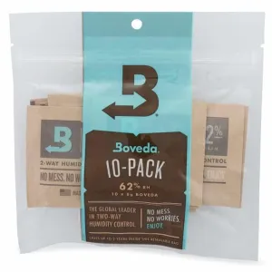 62% Boveda 8g 10-pack