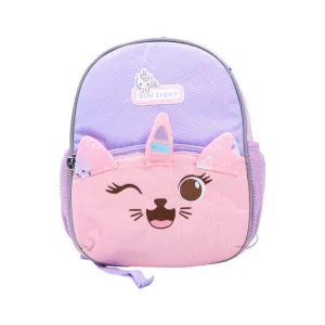 90107 KIDS SCHOOL BACK PACK PINK UNICORN 12INCH IR