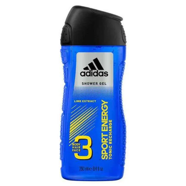 ADIDAS SPORT ENERGY LIME EXTRACT SHOWER GEL 250ML