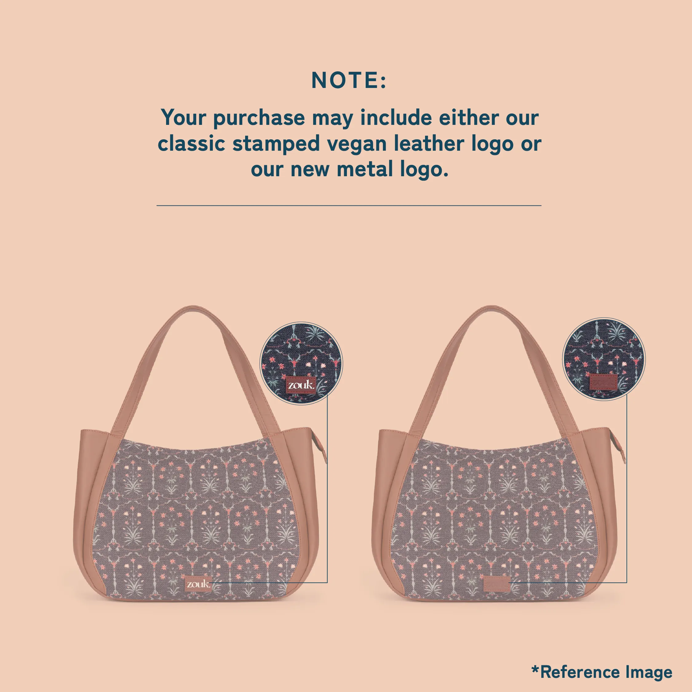 Agra Floral Luna Handbag