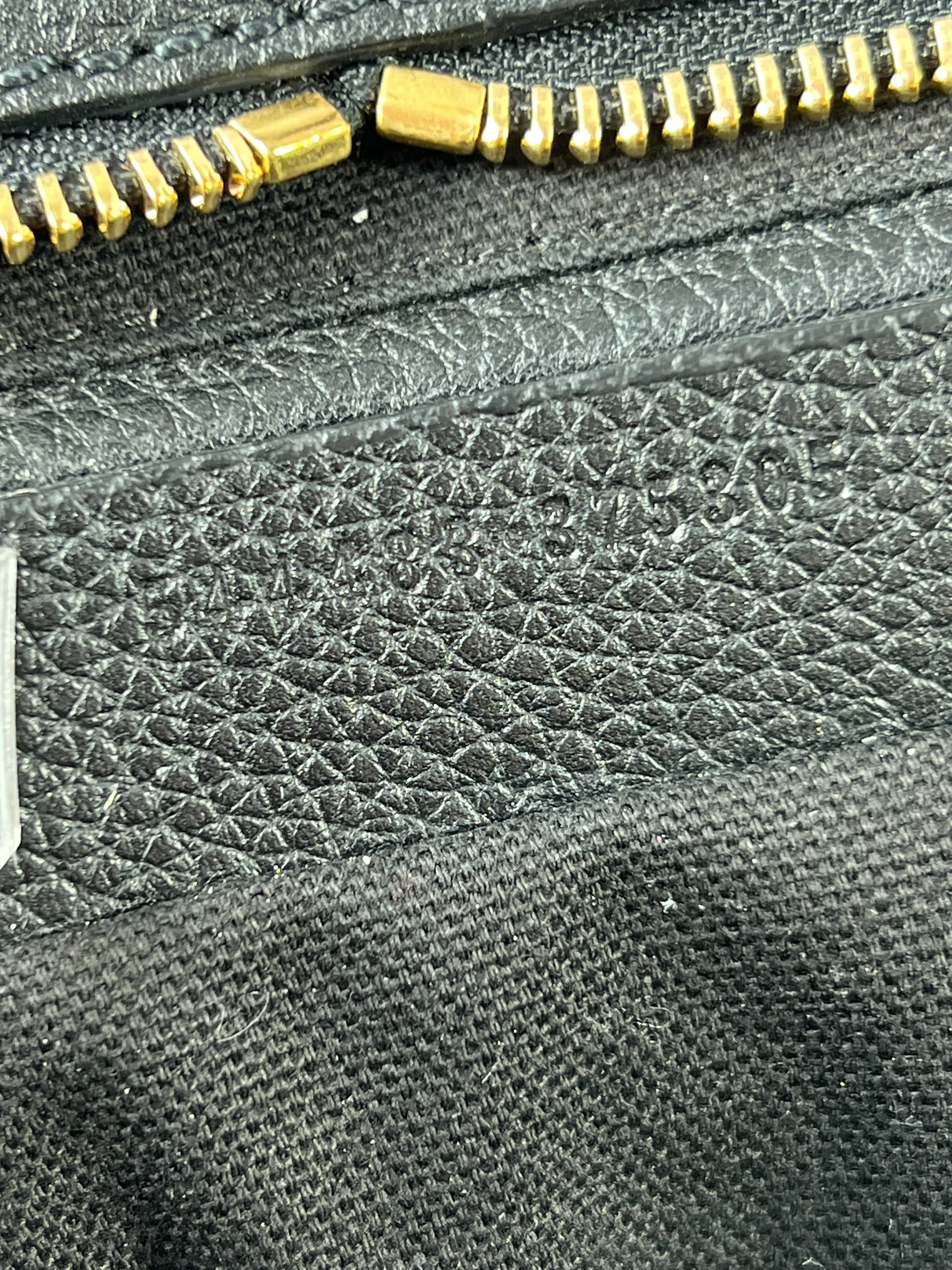 Alexander McQueen black leather Zippe tote