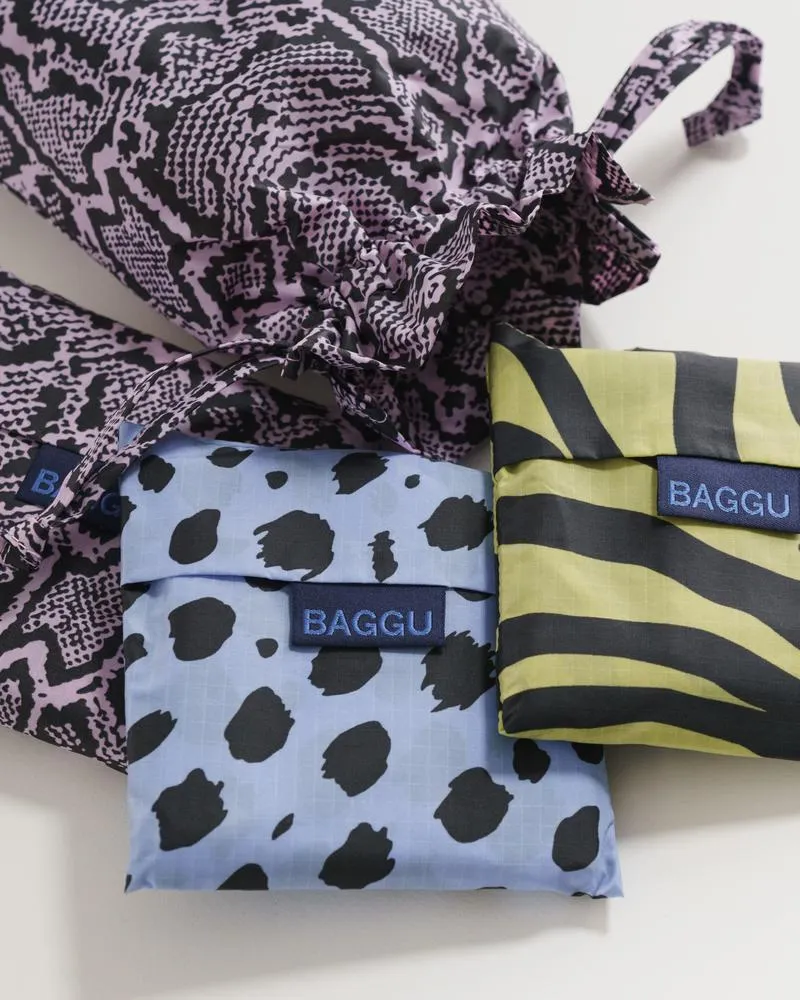 Animal Print Standard Baggu Set of Three