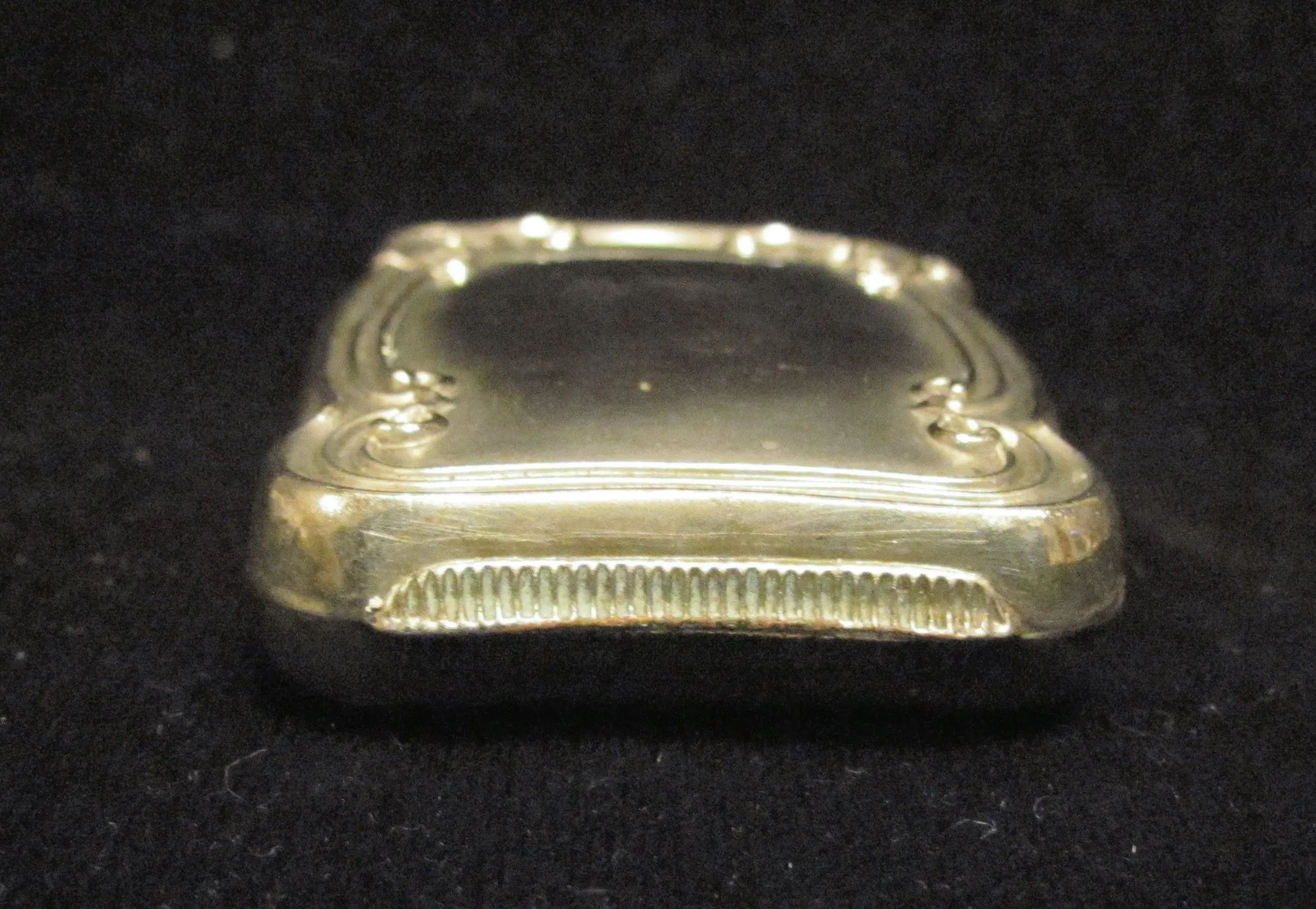 Art Nouveau Silveroin Match Safe Circa 1895 to 1915 Match Holder Vesta Case Made In England