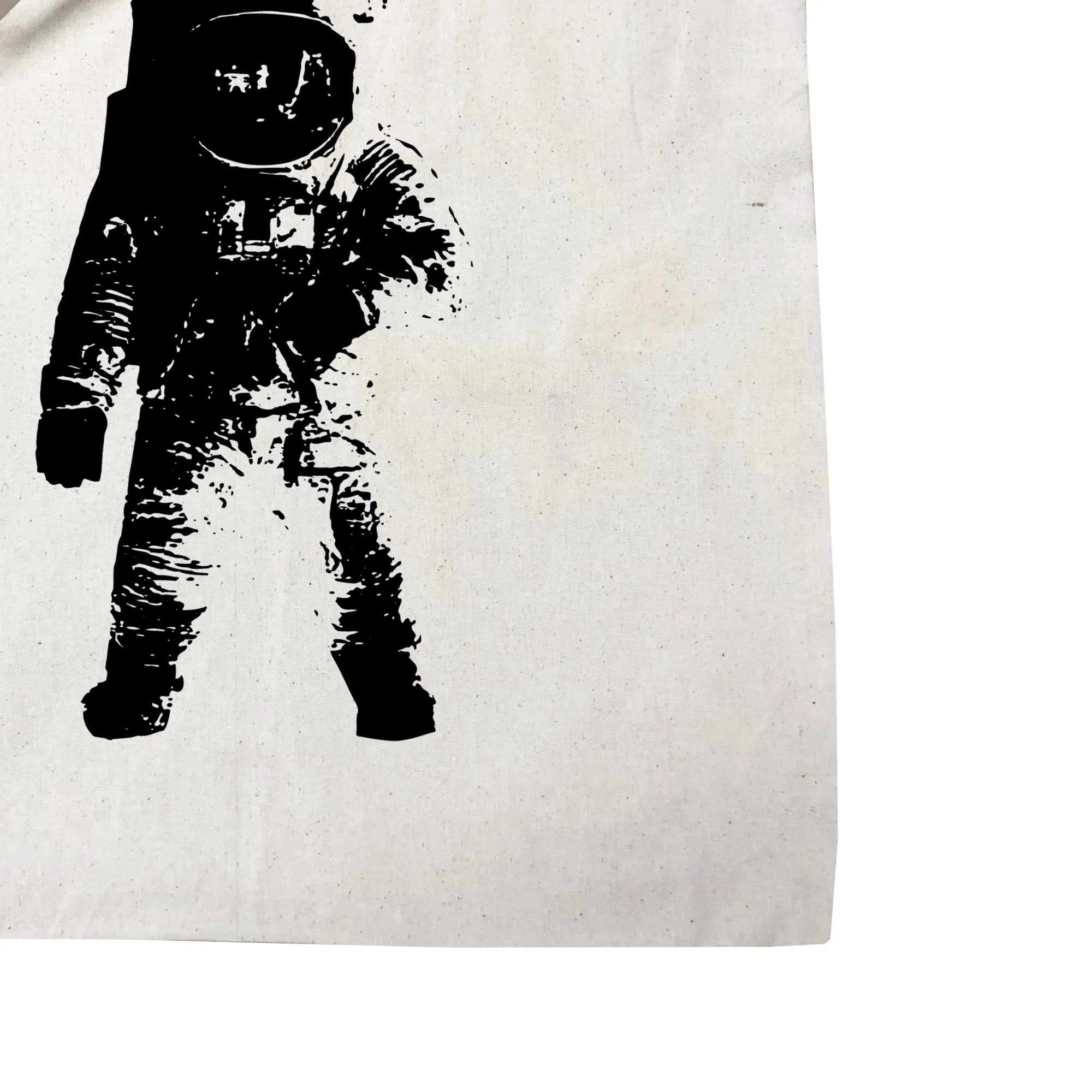 Astronaut Moon Man Tote Bag