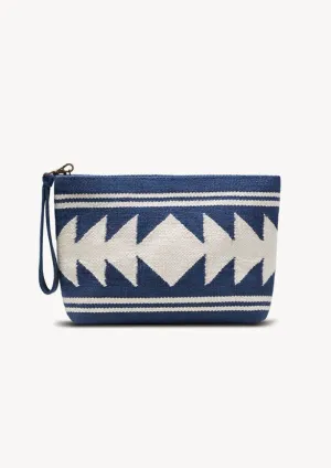 Azur Clutch Navy Blue