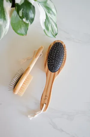 Bamboo Pet Brushes