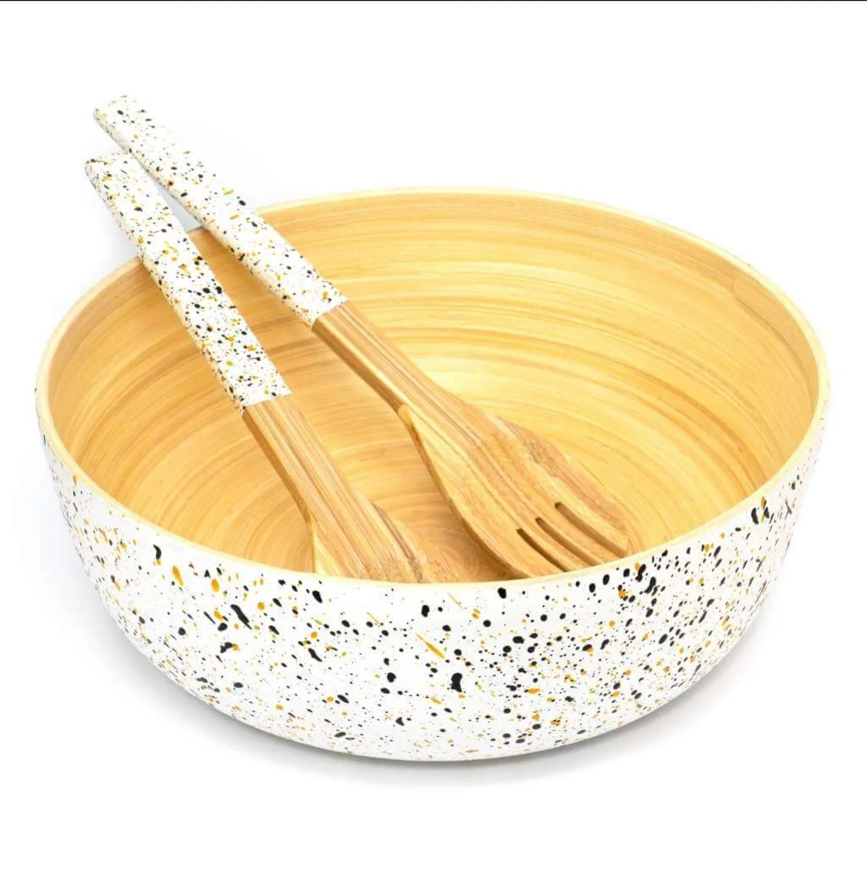 Bamboo Salad Bowl | Eco-Friendly