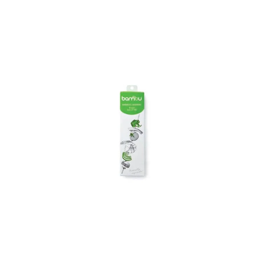 bambu Skewers box of 100