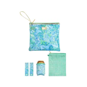 Beach Day Pouch By Lilly Pulitzer -Dandy Lions