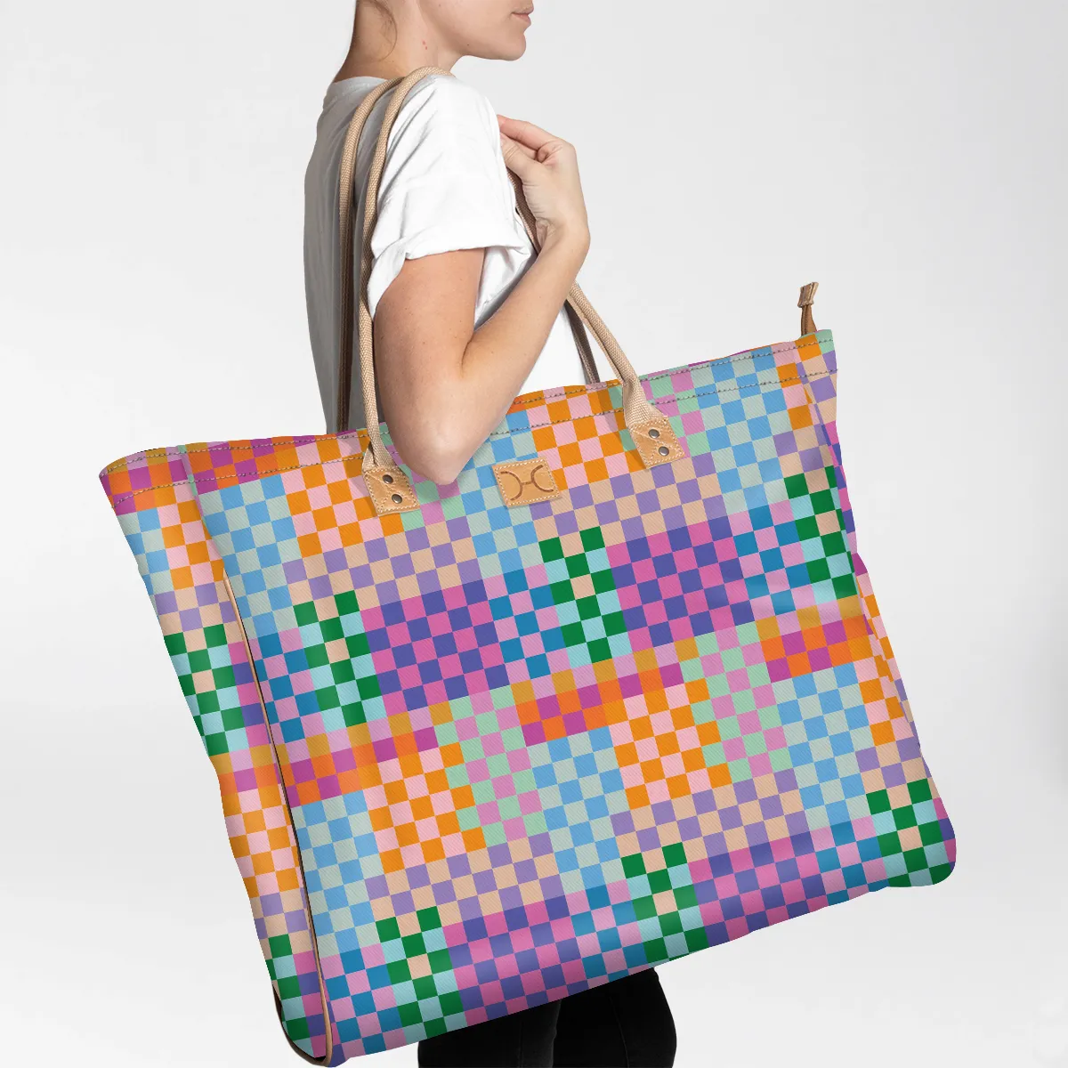 Beach Jumbo Bag Laminated Fabric