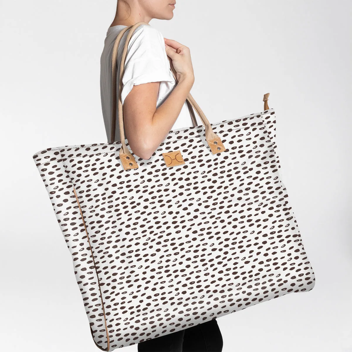 Beach Jumbo Bag Laminated Fabric