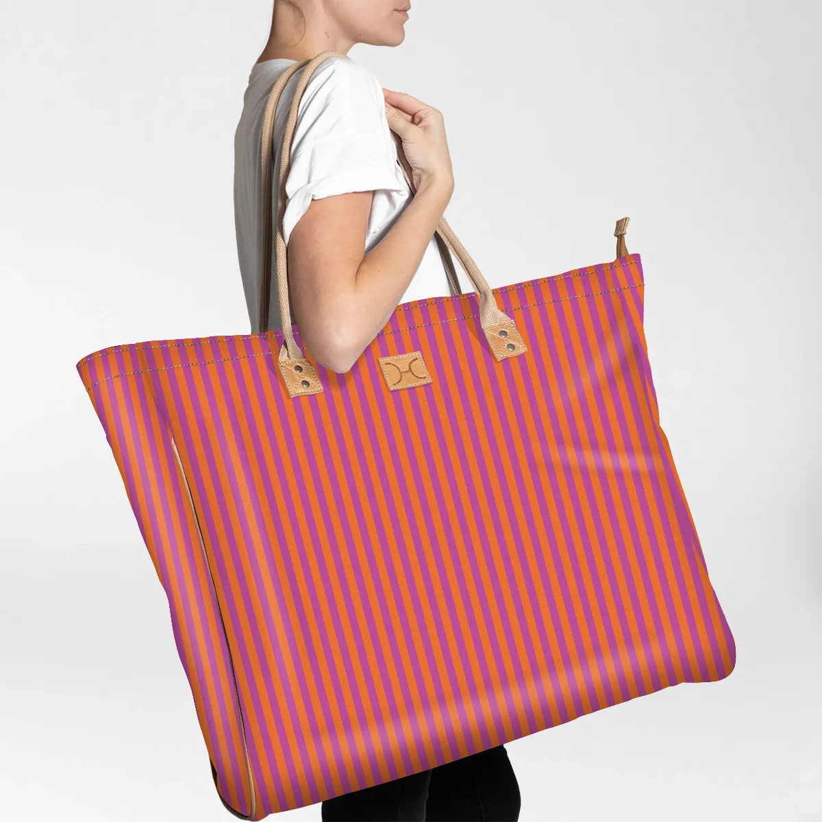 Beach Jumbo Bag Laminated Fabric