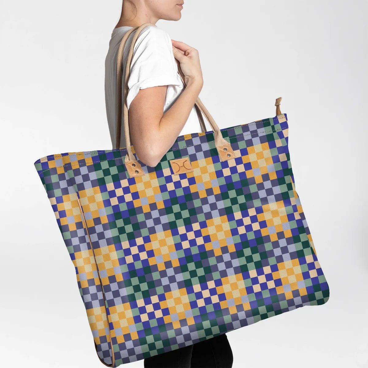 Beach Jumbo Bag Laminated Fabric