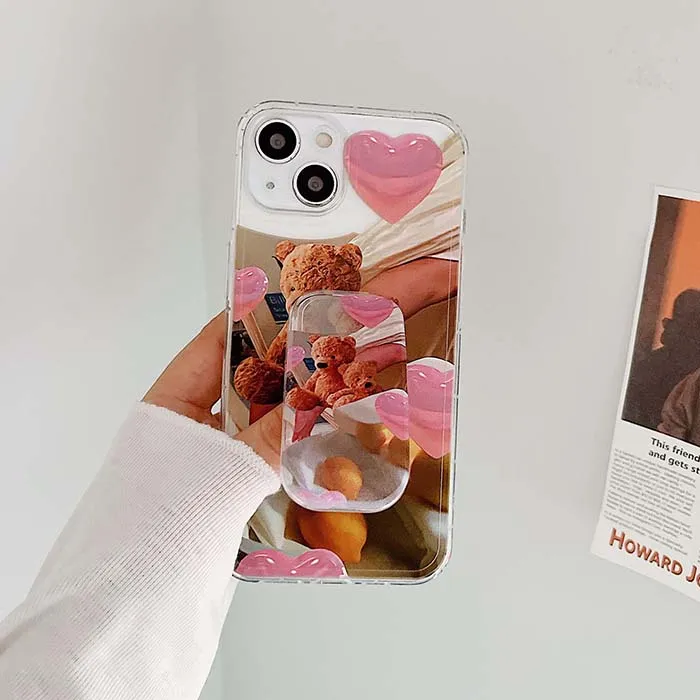 Bear Stand Holder iPhone Case