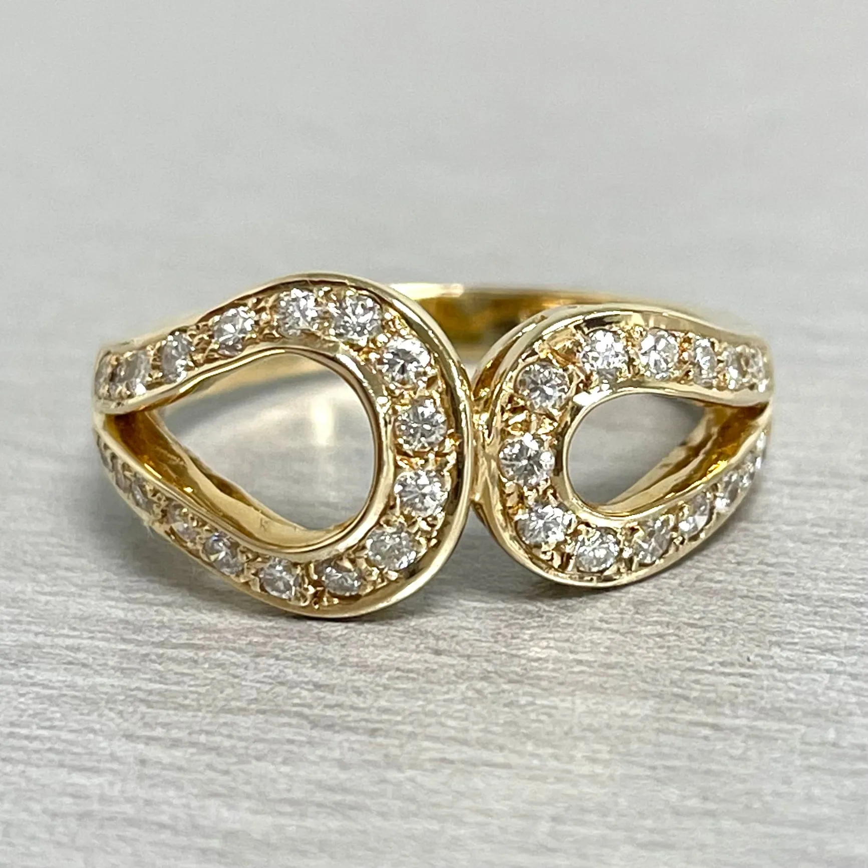 Beauvince Raaga Diamond Band (0.50 ct Diamonds) in Yellow Gold