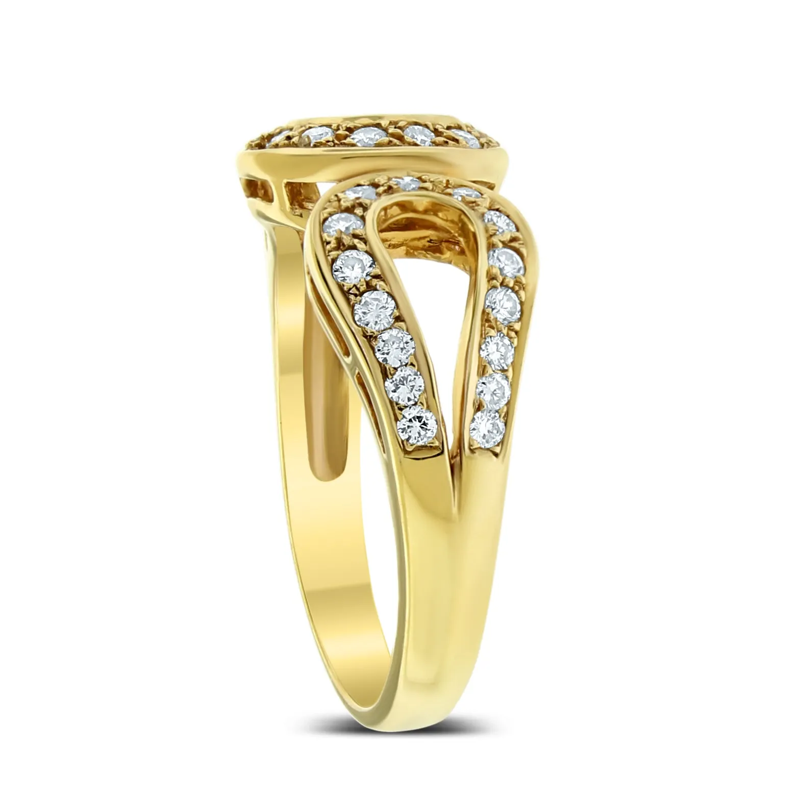 Beauvince Raaga Diamond Band (0.50 ct Diamonds) in Yellow Gold