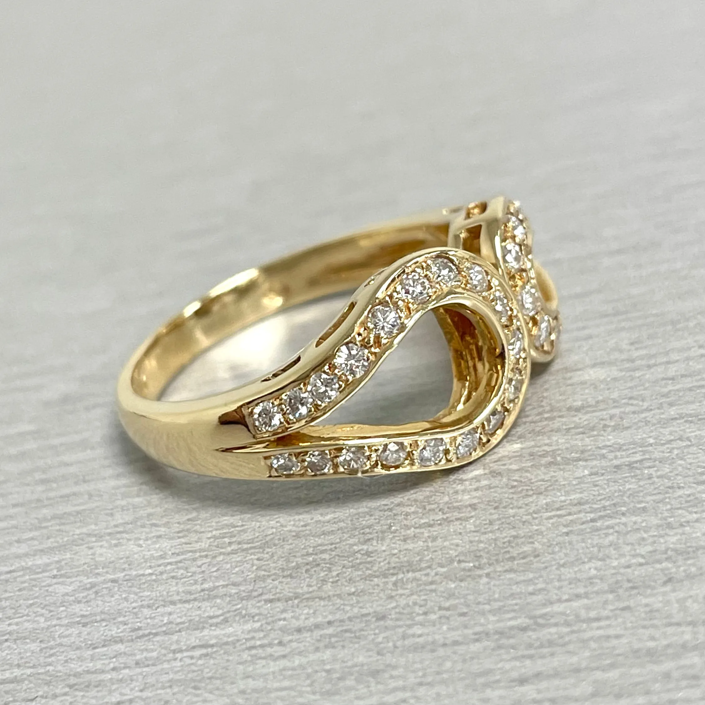 Beauvince Raaga Diamond Band (0.50 ct Diamonds) in Yellow Gold