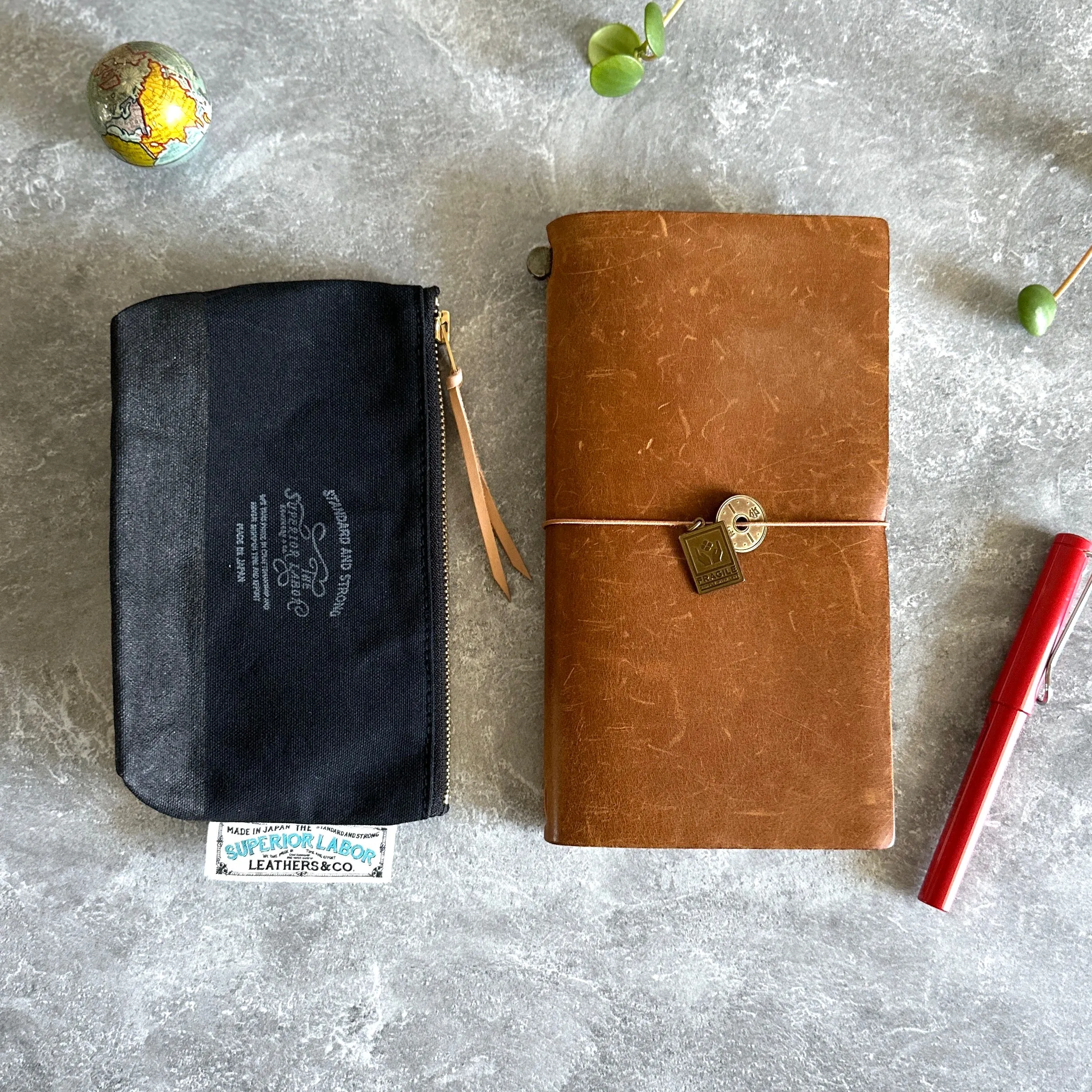 [BKxTSL] Engineer Pouch // Sumi (Mini)