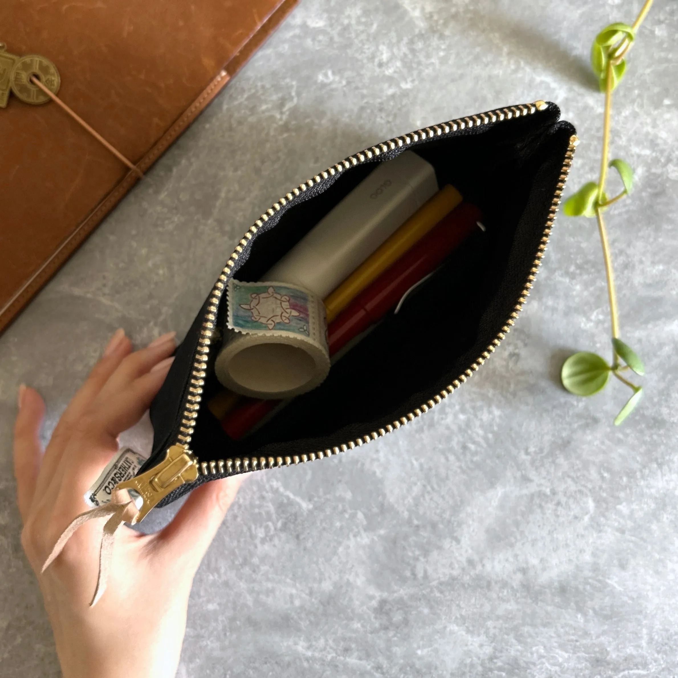 [BKxTSL] Engineer Pouch // Sumi (Mini)