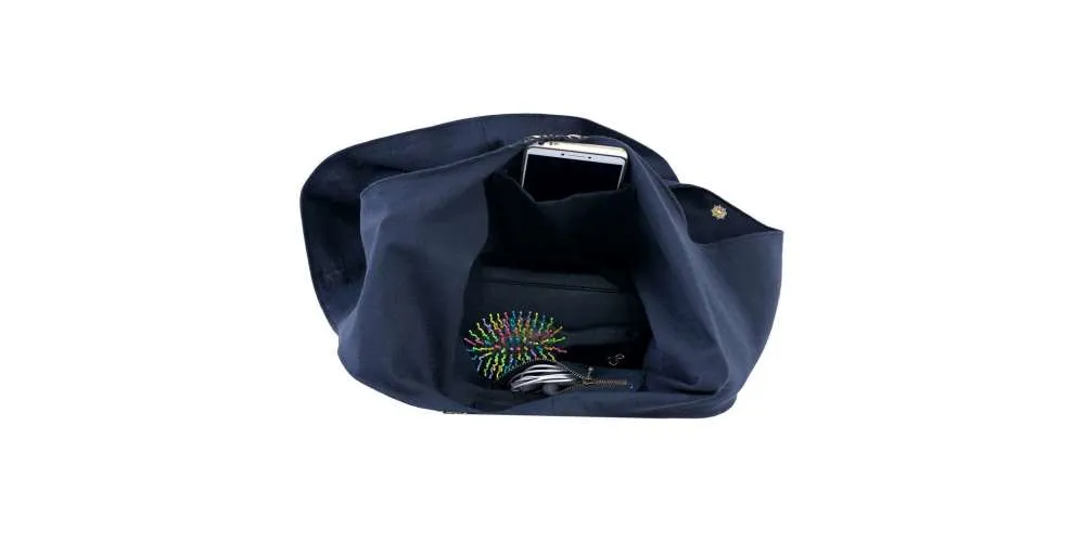 Blue Shoulder Bag
