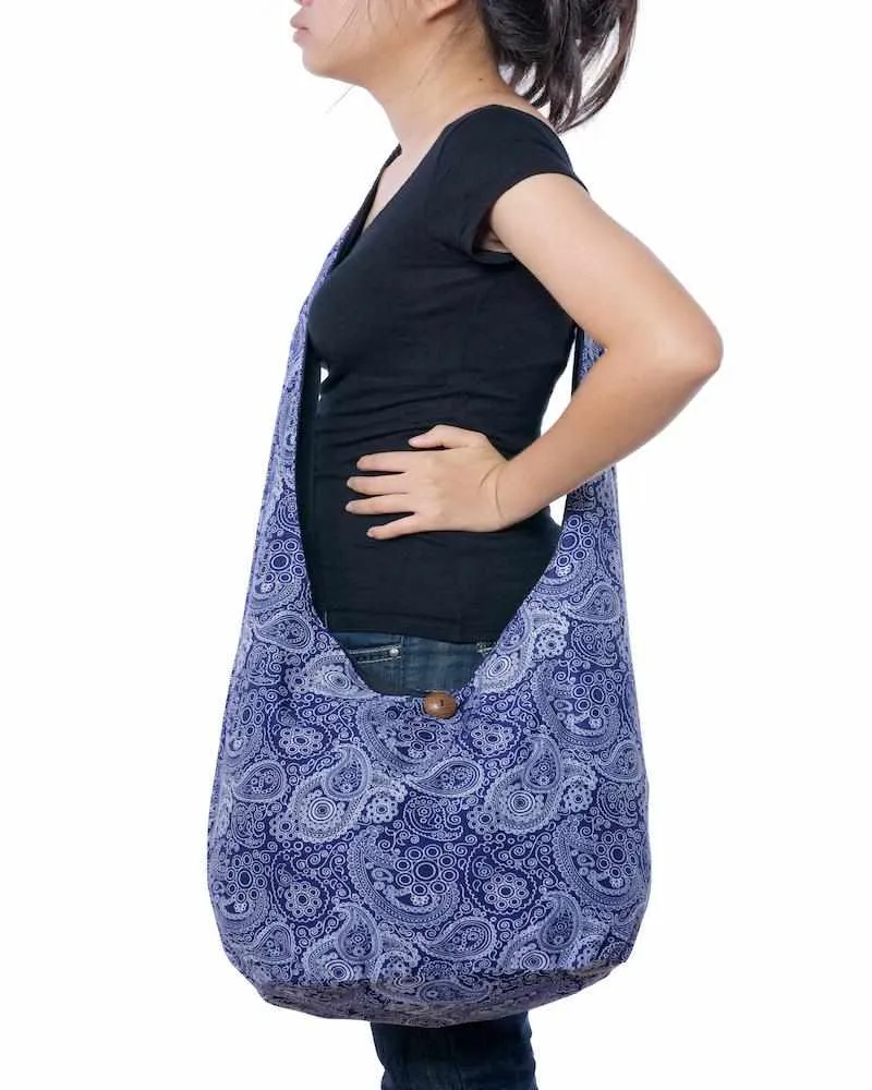 Blue Shoulder Bag