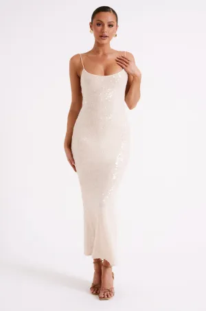 Brianna Sequence Stylish Maxi Dress