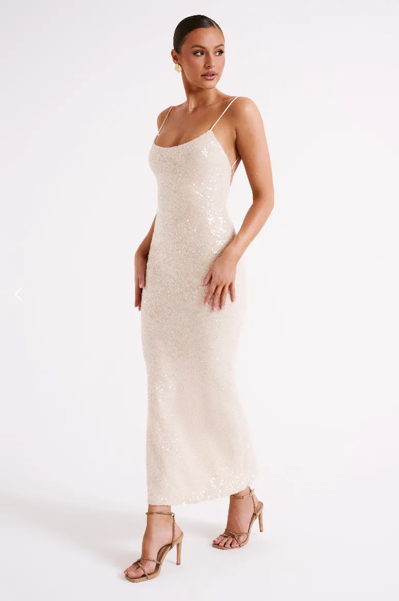 Brianna Sequence Stylish Maxi Dress
