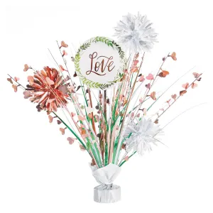 Bridal Shower Tinsel Burst Centrepiece, Luxurious Shower Collection