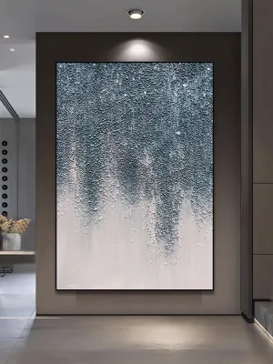 Bright Stars Textured Painting