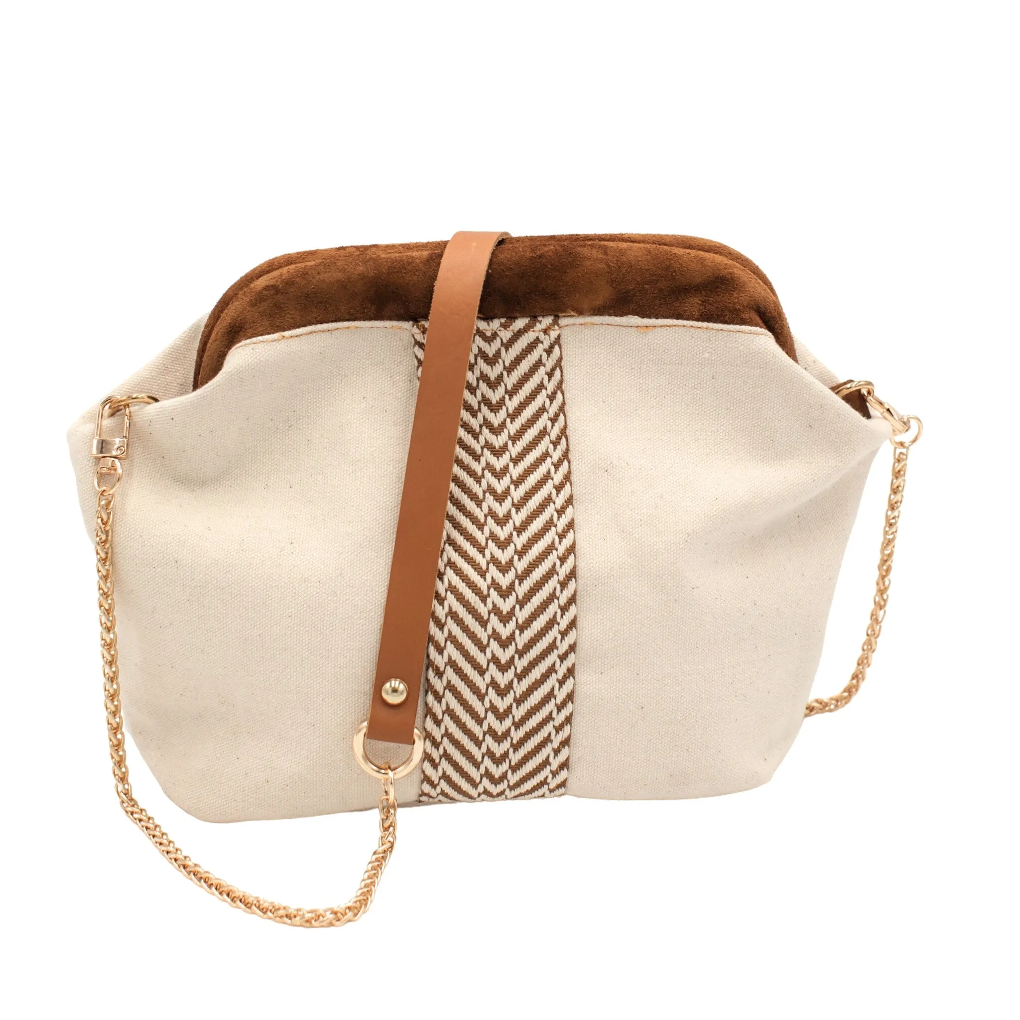 BrownLeather Purse Strap