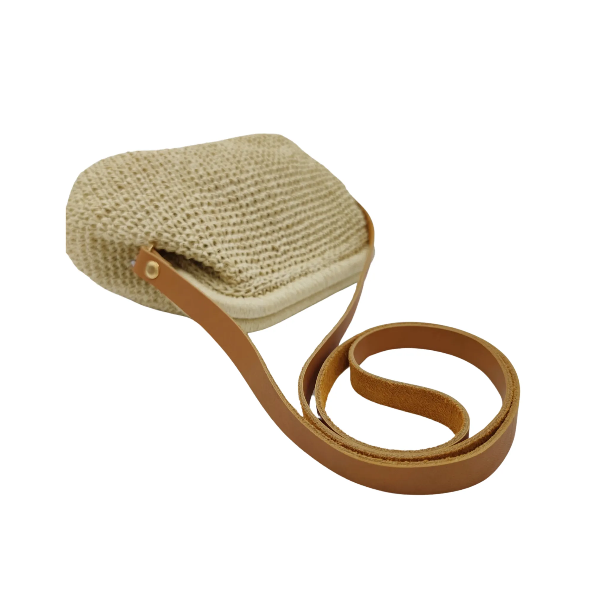 BrownLeather Purse Strap