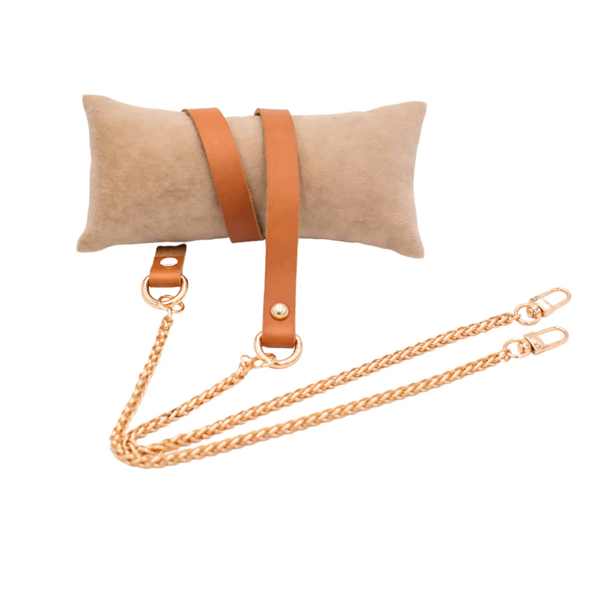 BrownLeather Purse Strap