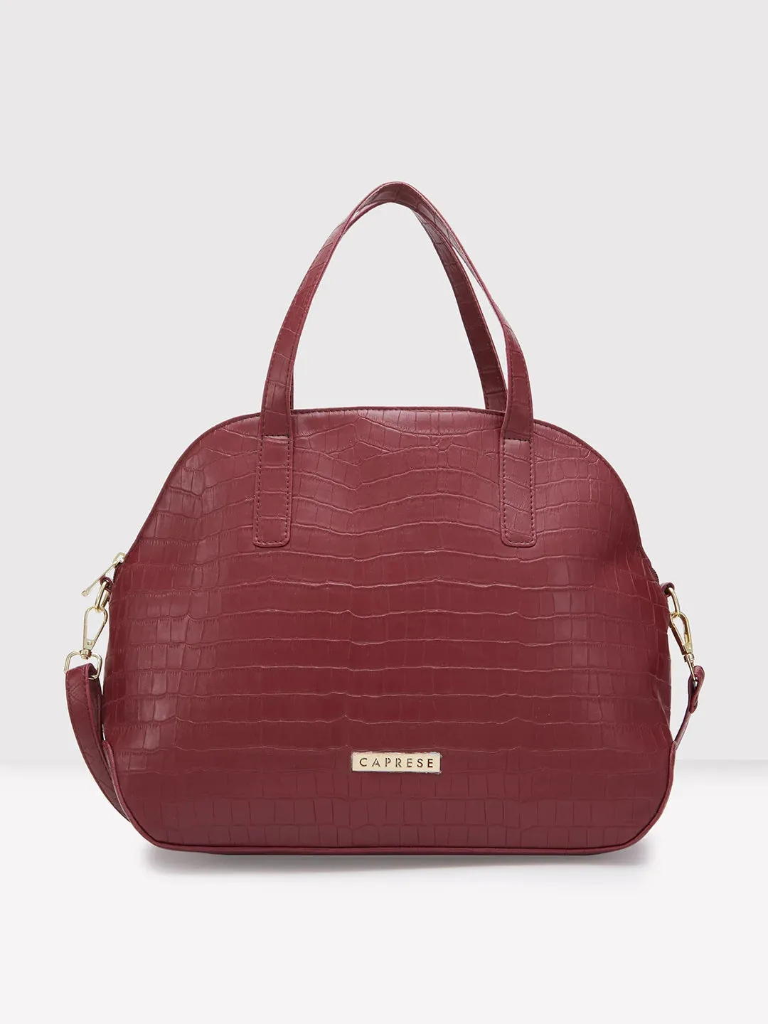 Caprese Westwood Medium Satchel Croco Faux Leather For Women
