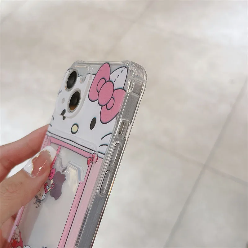 Card Holder Kitty Phone Case