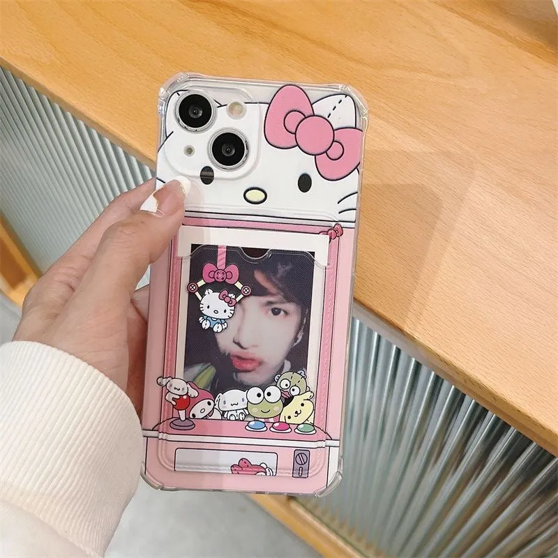 Card Holder Kitty Phone Case
