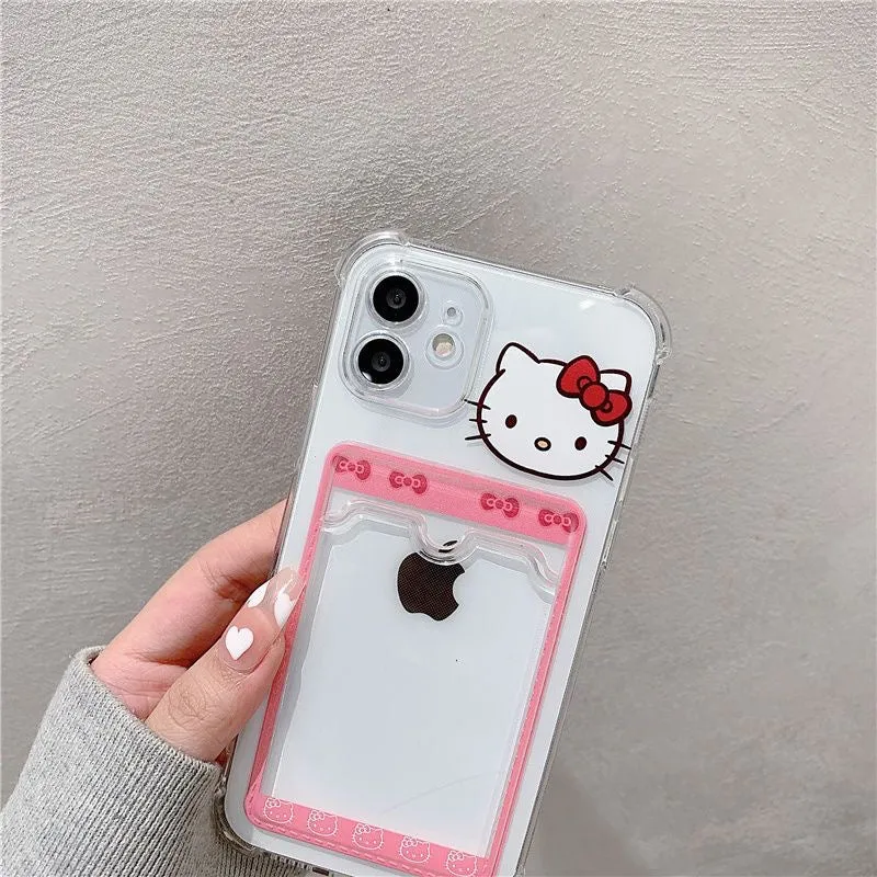 Card Holder Kitty Phone Case