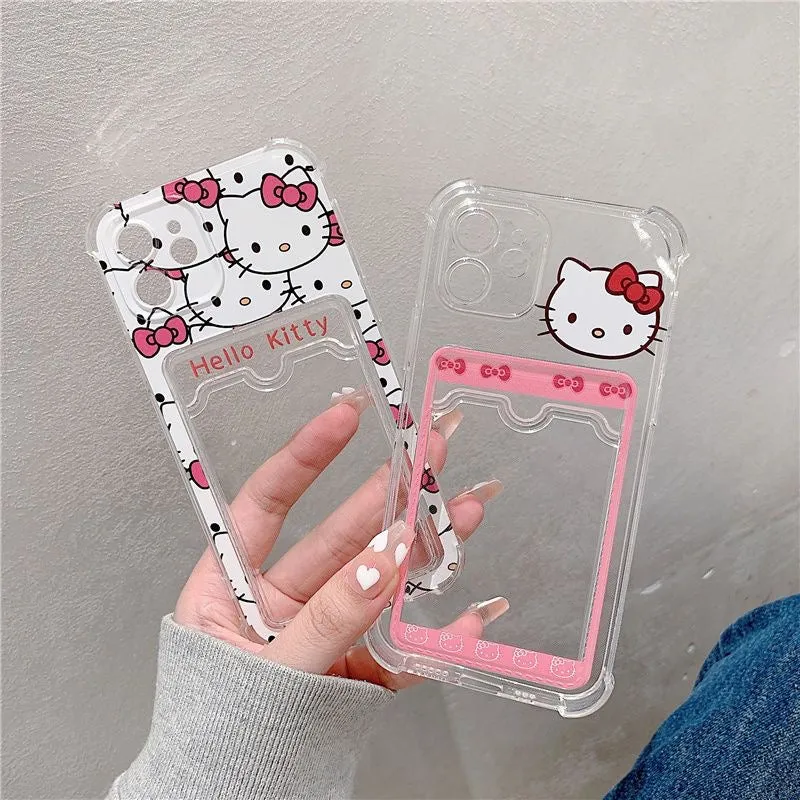 Card Holder Kitty Phone Case