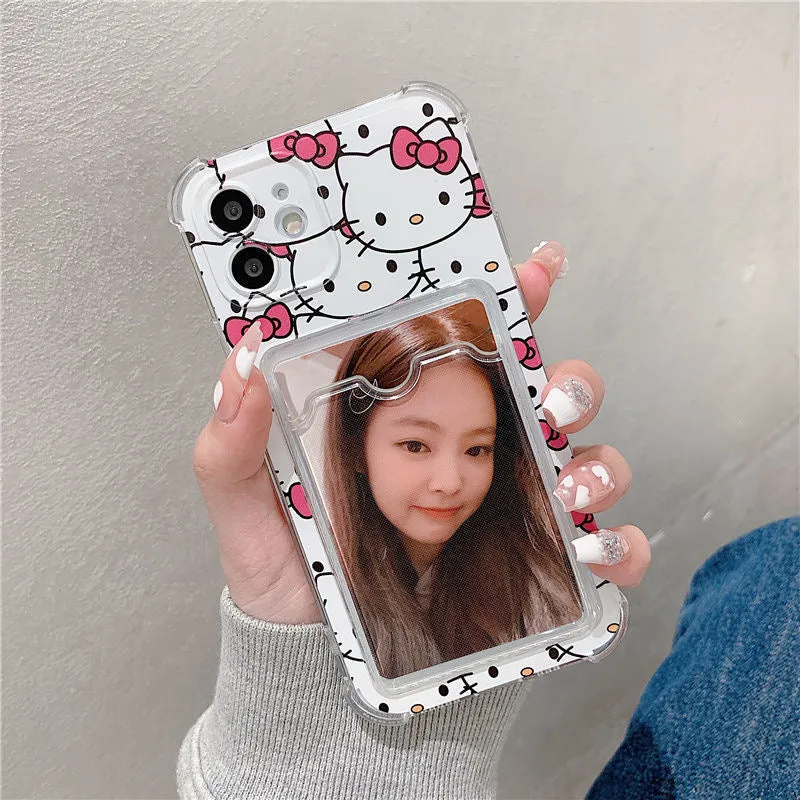 Card Holder Kitty Phone Case