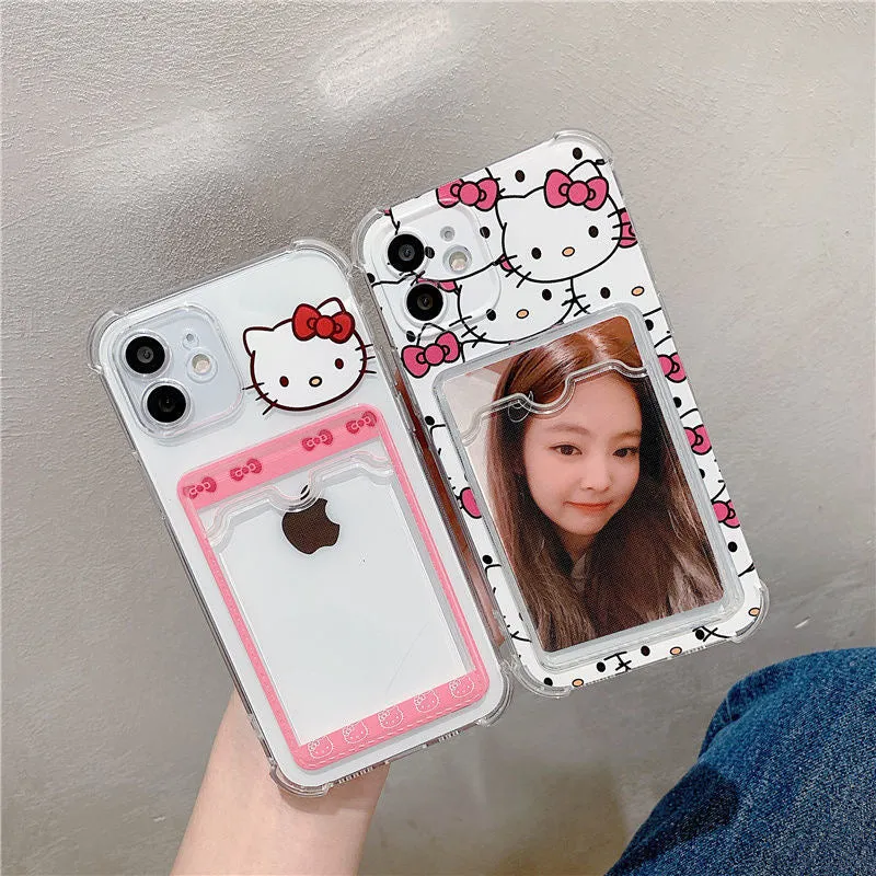 Card Holder Kitty Phone Case