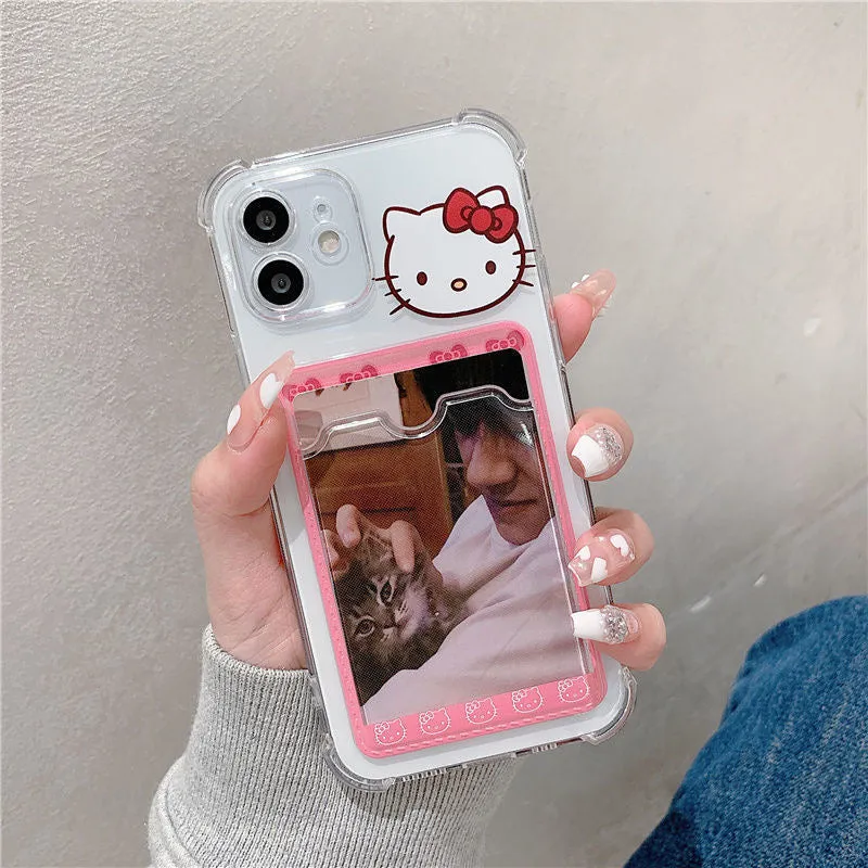 Card Holder Kitty Phone Case
