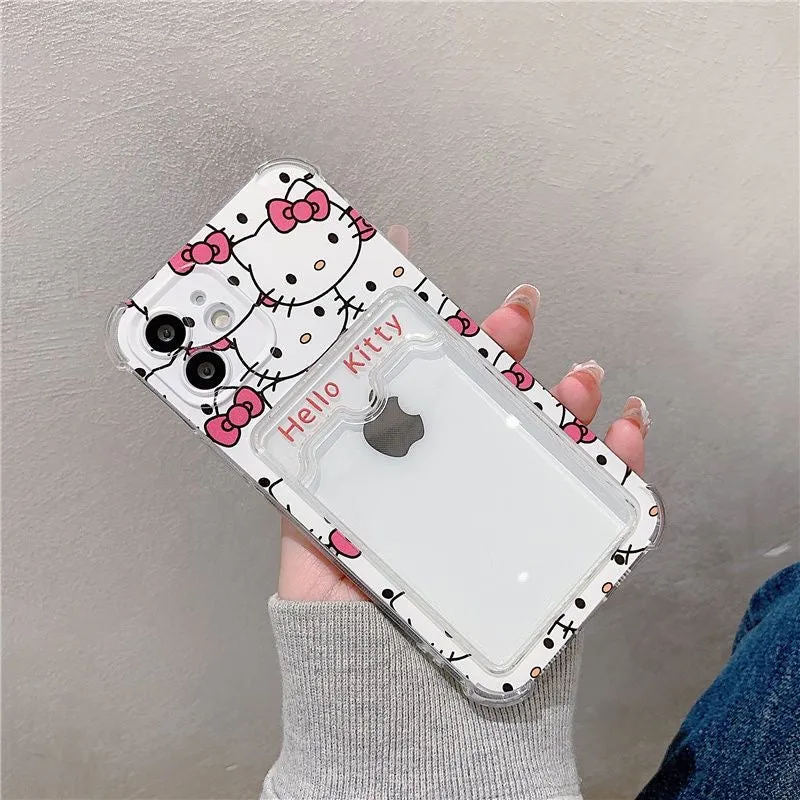 Card Holder Kitty Phone Case