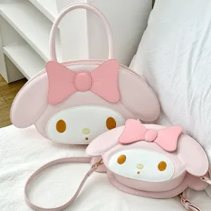 Cartoon Melo and Kitty Handbag