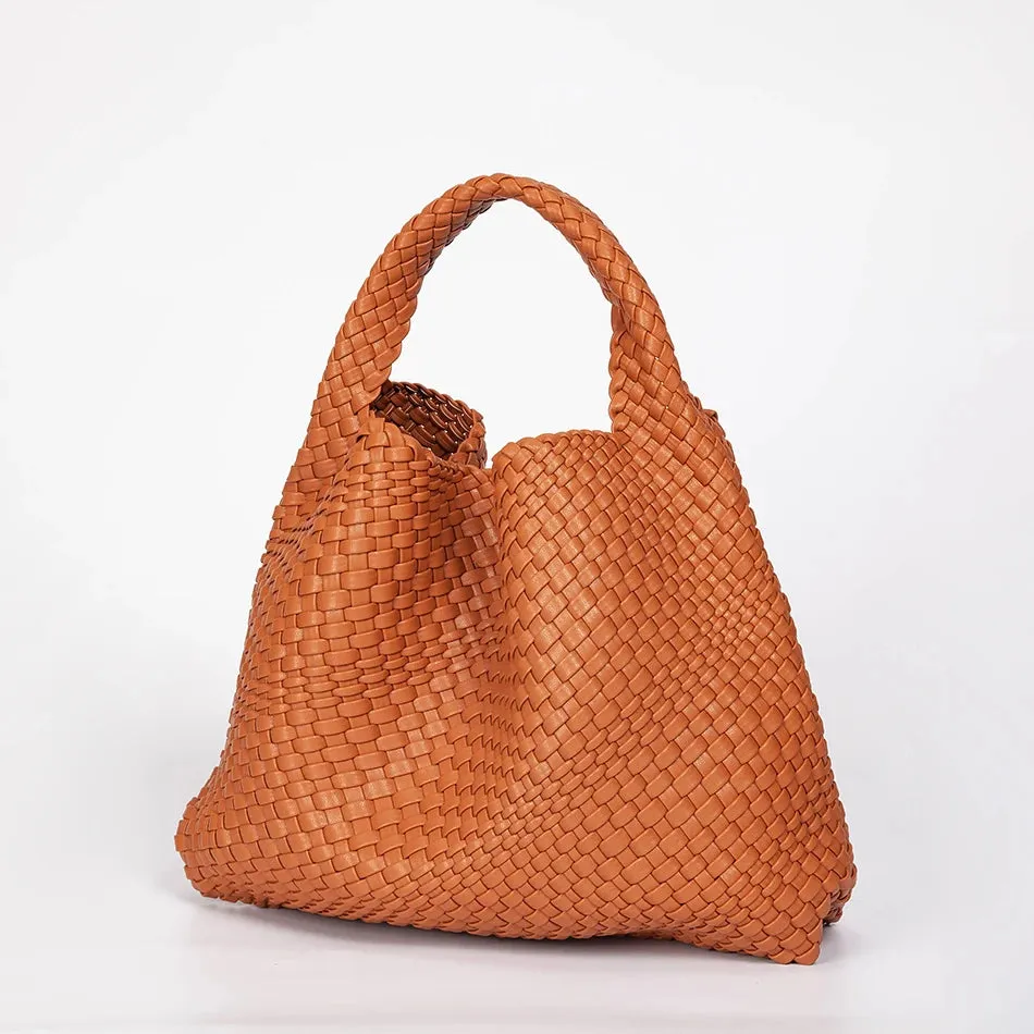 Casual Woven Large Capacity Shoulder Bag