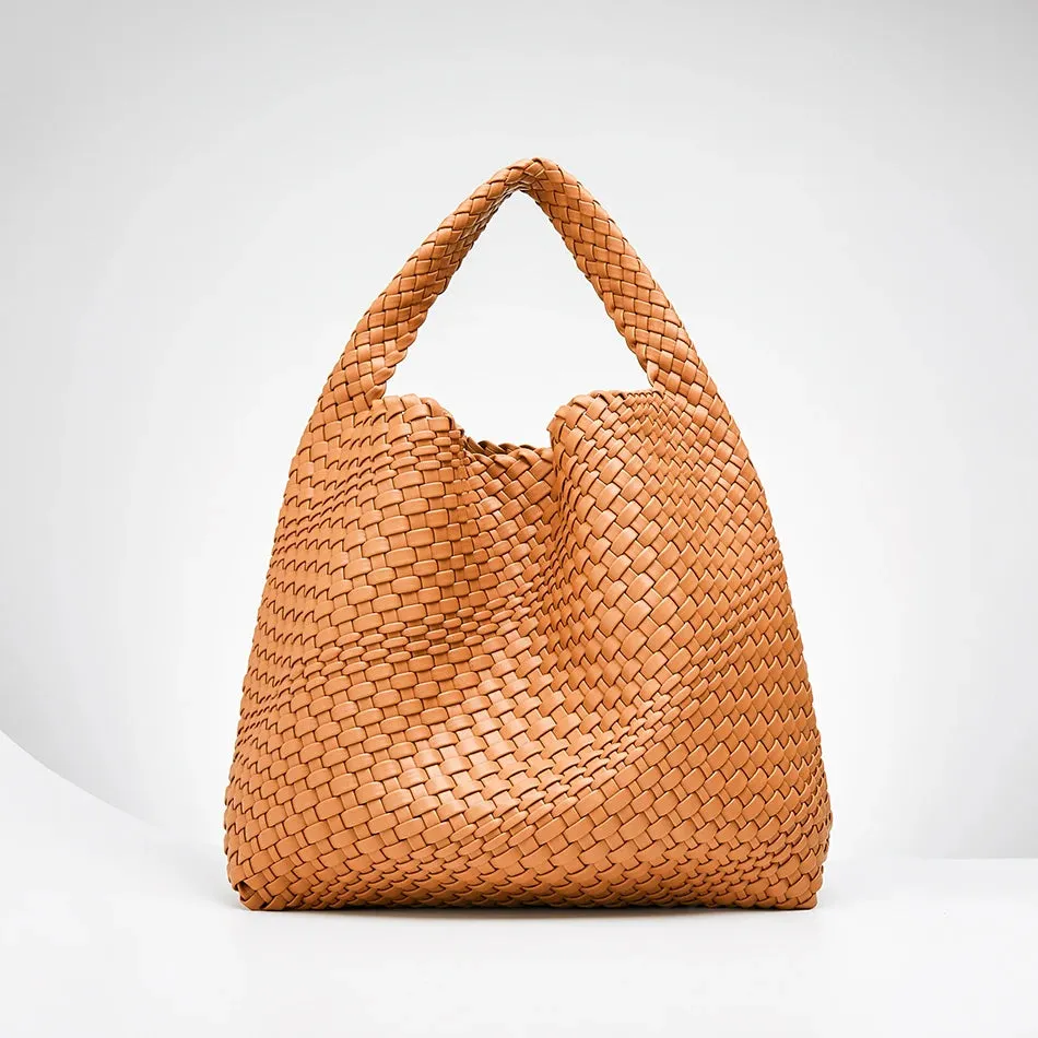 Casual Woven Large Capacity Shoulder Bag