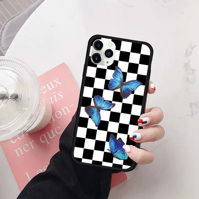 Checkered Phone Case For iPhone