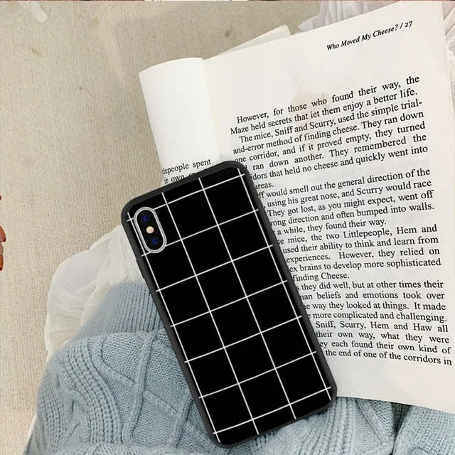 Checkered Phone Case For iPhone