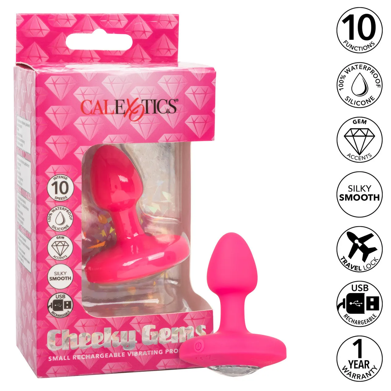 Cheeky Gems Vibrating Probe