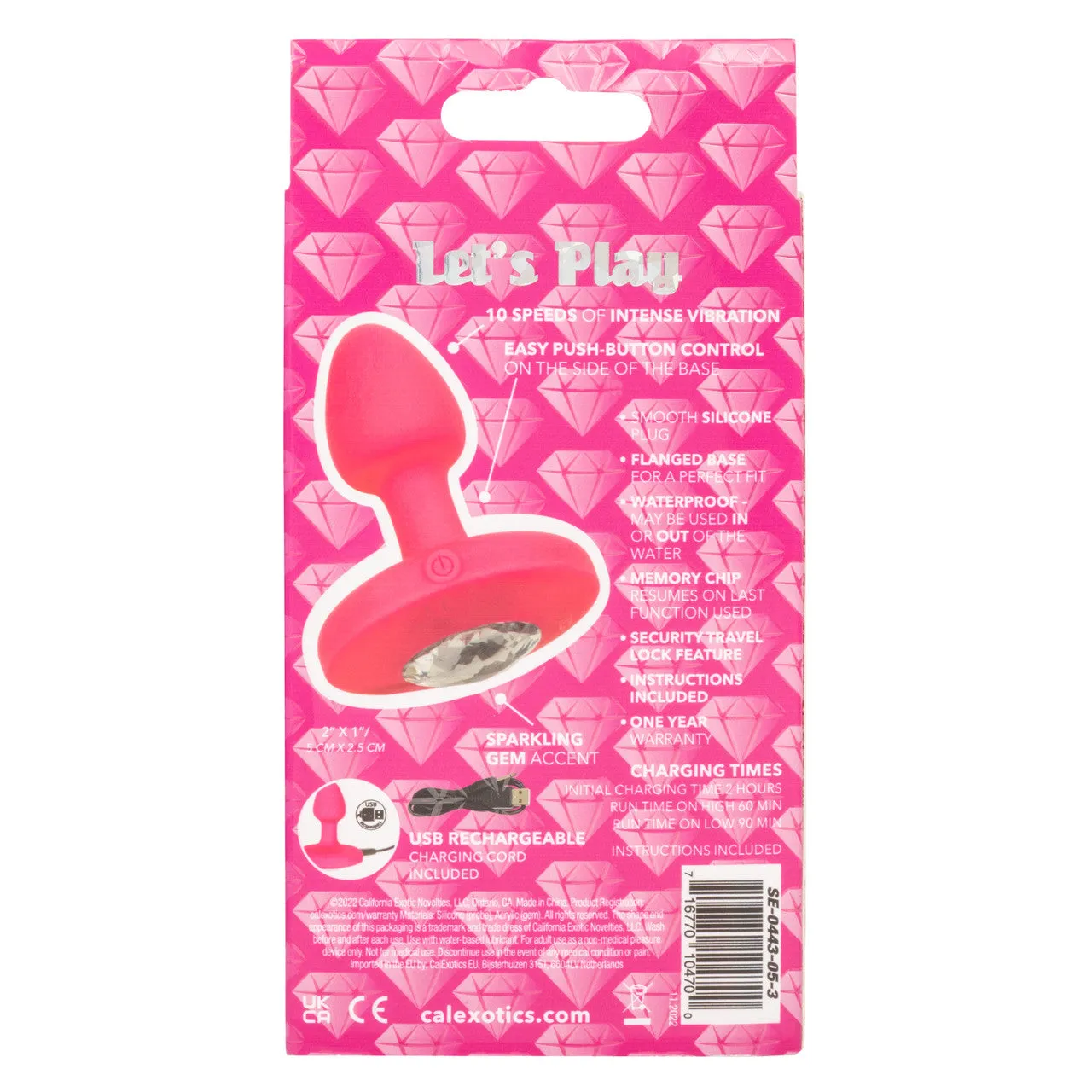 Cheeky Gems Vibrating Probe